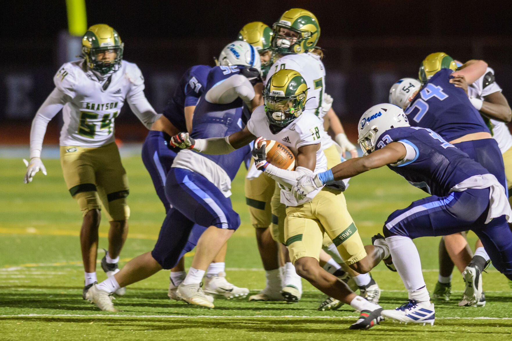 Grayson Rams vs. Denmark Danes, Friday, November 19, 2021, in Alpharetta, GA